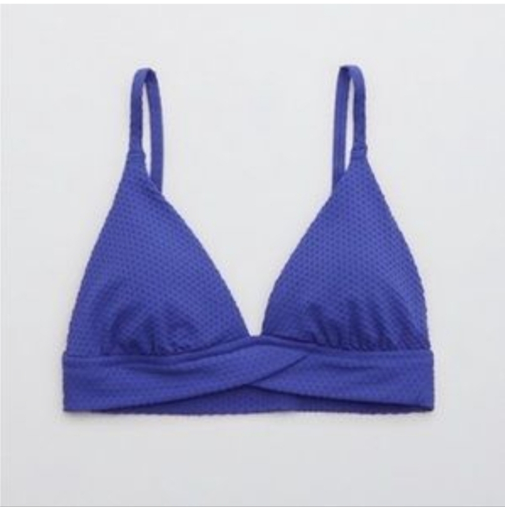 Aerie Real Good Triangle Bikini Top Size XL NWT